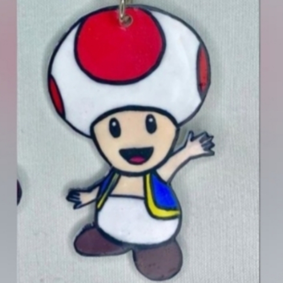 4/$60 New Toad Keychain - Hand-Made - Picture 2 of 3